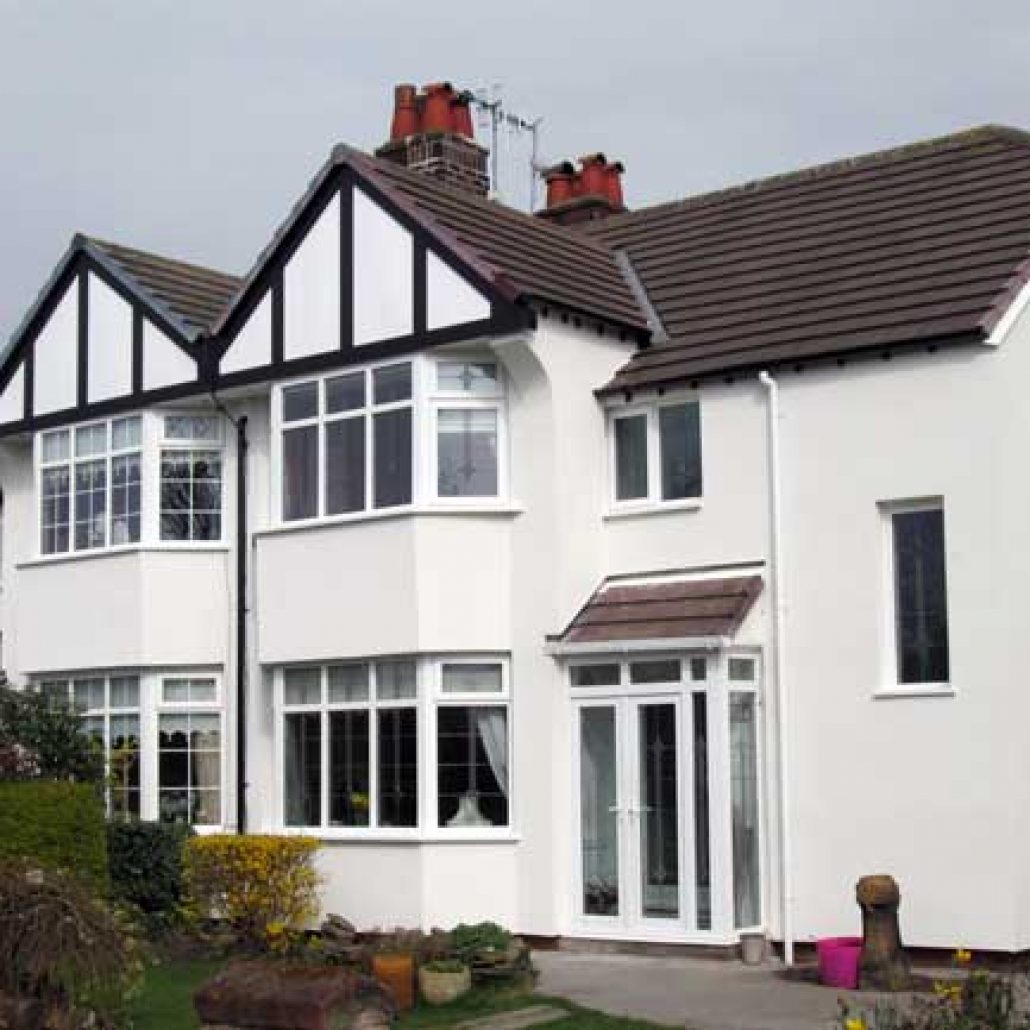House with External Wall Insulation