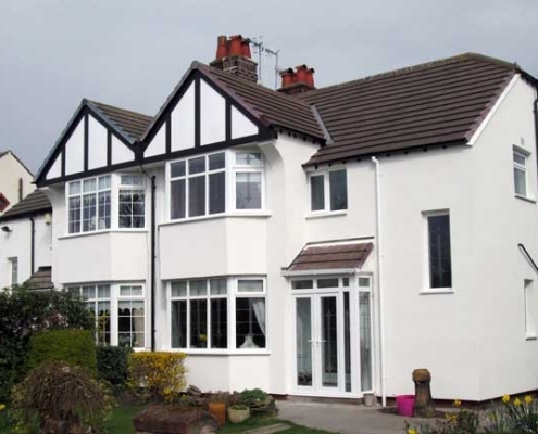House with External Wall Insulation