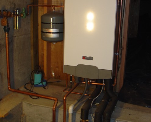 Old style boiler