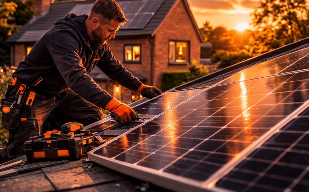 Fitting Solar Panels